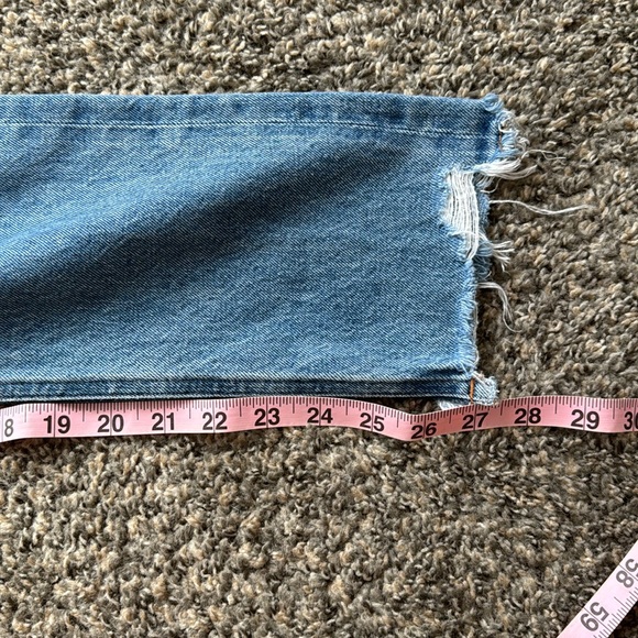 Agolde Jamie High Rise Straight in Arrival 24 - Picture 5 of 7